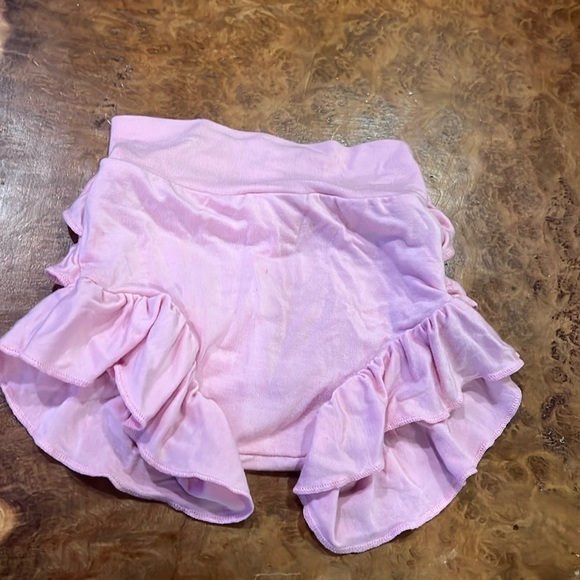 Pink Bamboo Ruffle Bloomers - Picture 1 of 2